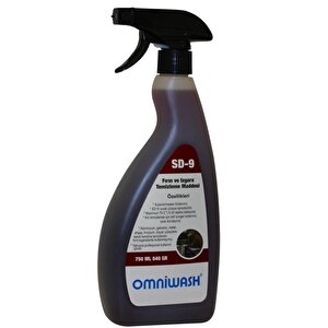 Sd-9 750ml Yağ Sökücü Fırın Ve Izgara Temizleme Maddesi 6 Adet