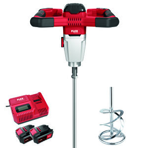 Flex Mxe 18.0-ec/5.0 Set 18v/5ah. Çift Akülü M14 Karıştırıcı