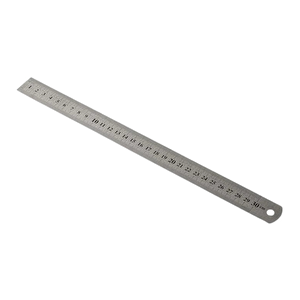 Wrax 20cm 13mm Inox Çelik Cetvel