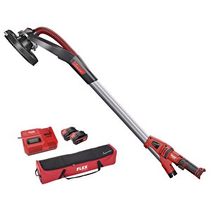 Flex Gemh18.0-ec/5.0 18v./5.0ah. Çift Akülü Alçıpan Boya Zımpara (zürafa) Makinesi