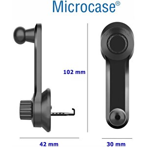 Microcase Oto Araç Tutucu Sağlam Ayarlanabilir Kıskaçlı Tutucu Parçası 17mm-al4262