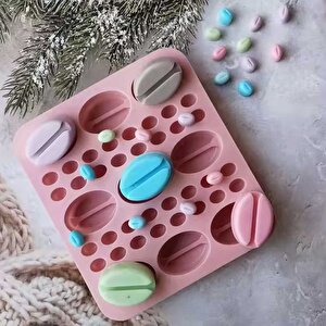 Silikon Kek Kalıp Sugarcraft Kahve Çekirdekleri Kalıbı Şeker Hamuru Çikolata Kalıbı