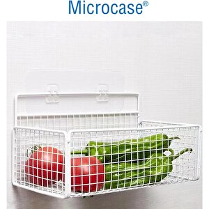 Microcase Güçlü Plastik  Yapışkanlı  Suya Dayanıklı  Çift Başlı  Banyo Mutfak Eşya Taşıma Raf Askılığı 3 Adet -şeffaf Al4270