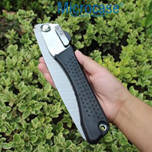 Microcase  Katlanabilir Portatif  Bahçe Ağaç Budama Kesme   Testeresi  210mm  Bağ Bıçağı-al4398