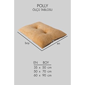 Polly, Çift Taraflı Kullanılabilen, Çok Amaçlı, Yıkanabilir Kedi Ve Köpek Yatağı Ve Yer Minderi