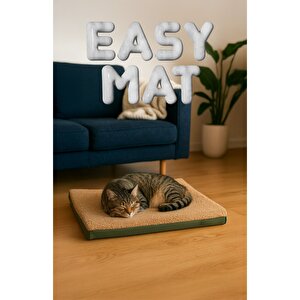 Easymat, Çift Taraflı Kullanılabilen, Çıkarılabilir Kılıflı, Yıkanabilir, Kedi Ve Köpek Matı