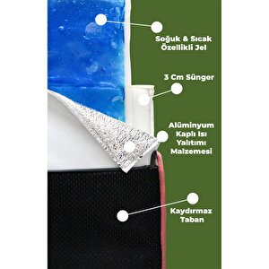 Thermo Mat 2’si 1 Arada Jel Dolgulu Yazın Soğuk, Kışın Sıcak Kullanılabilen Kedi Ve Köpek Matı