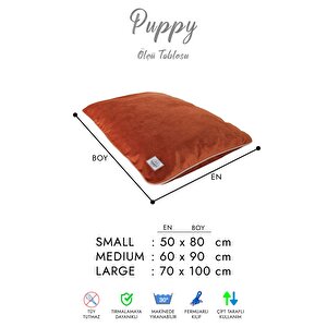 Puppy, Tırmalamaya Dayanıklı, Tüy Tutmayan Kumaş, Çıkarılabilir Kılıflı, Kedi, Köpek Yer Minderi