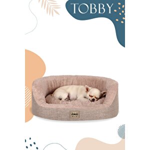 Tobby, Sakinleştirici Etkili, Çıkarılabilir Kılıflı, Konforlu, Kaliteli Kedi Ve Köpek Yatağı