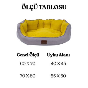 Coco Summer, Yazlık Kumaşlı, Ultra Yumuşak, Kaydırmaz Tabanlı, Yıkanabilir Kedi Ve Köpek Yatağı