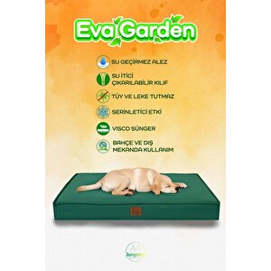 Eva Garden, %100 Su Geçirmez Alezli, Çıkarılabilir Kılıflı, Tüy Ve Leke Tutmaz Kedi Ve Köpek Yatağı