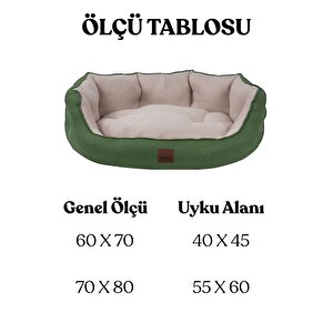 Coco Summer, Yazlık Kumaşlı, Ultra Yumuşak, Kaydırmaz Tabanlı, Yıkanabilir Kedi Ve Köpek Yatağı