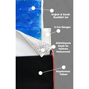 Thermo Mat 2’si 1 Arada Jel Dolgulu Yazın Soğuk, Kışın Sıcak Kullanılabilen Kedi Ve Köpek Matı