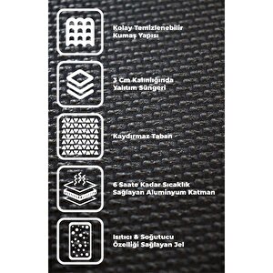 Thermo Mat 2’si 1 Arada Jel Dolgulu Yazın Soğuk, Kışın Sıcak Kullanılabilen Kedi Ve Köpek Matı