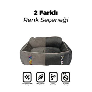 Pawgo, Premium Taşınabilir Kedi Ve Köpek Araba Koltuğu, Tasma Klipsli, Ayarlanabilir Kayışlı