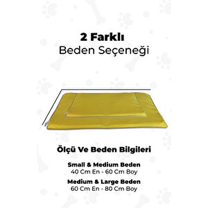 Thermo Mat 2’si 1 Arada Jel Dolgulu Yazın Soğuk, Kışın Sıcak Kullanılabilen Kedi Ve Köpek Matı