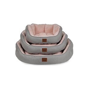Coco, Çift Taraflı Minderli, Ultra Yumuşak, Kaydırmaz Tabanlı, Yıkanabilir Kedi Ve Köpek Yatağı