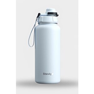 1 Hand Leak-proof Sızdırmaz Çelik Termos 1000 Ml Ice Melt St-216