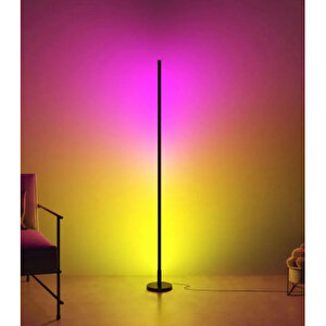 Led Rgb Ayaklı Lambader Kumandalı Lamba 1020