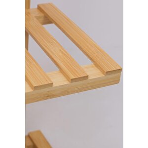 Digithome Bambu 6 Raflı Saksılık Çok Amaçlı Stand Çiçeklik Banyo Düzenleyici Havluluk Db-0025