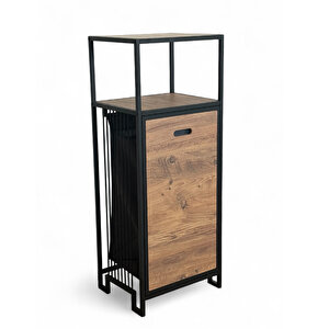 Metal Banyo Mutfak Dolabı Çamaşır Sepeti 6210