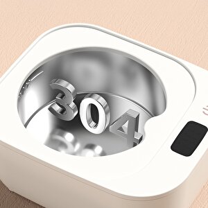 Mio Uv2c Ultrasonic Protez, Dişlik Ve Takma Diş Temizlik Cihazı Beyaz