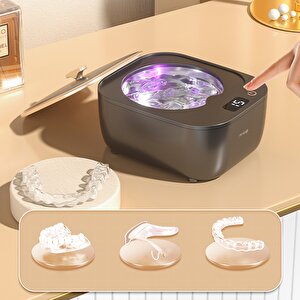Mio Uv2c Ultrasonic Protez, Dişlik Ve Takma Diş Temizlik Cihazı Siyah