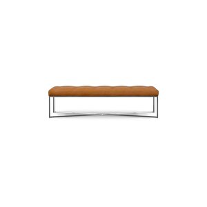 Loys Paslanmaz Metal Bench Dikdörtgen