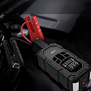 Mioji Mio D8h Plus 4in1 16000mah 2000a Akü Takviye + Hava Pompası + Led Fener + Powerbank