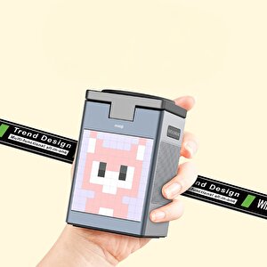 Mioji Mio Cube 5 Saatli Ve Bt Kablosuz Hoparlörlü 5in1 Telefon Tutucu - Gri