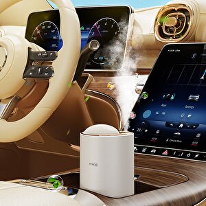 Mioji Mio Ss18 Yeni Nesil Şarjlı Otomatik Araba Ve Oda Kokusu Makinesi Beyaz (1 Adet Gardeni̇a Kokusu Ile Bi̇rli̇kte)