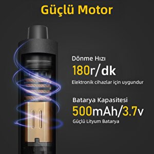Mioji Mio Ps49 500mah 180r/dk 5 Kademeli 42 Parça Şarjlı Tornavida Seti