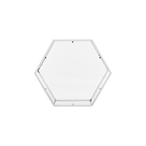 Cays Paslanmaz Metal Cam Orta Sehpa