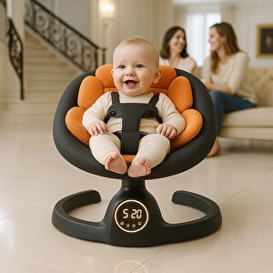Mioji Baby 4 Kumandalı 9kg 5 Kademeli Elektrikli Ekranlı Otomatik Sallanan Ana Kucağı