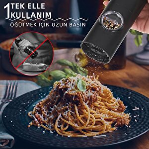 Mioji Mio Sg2 600mah Şarj Üniteli Işıklı Tuz Karabiber Değirmeni