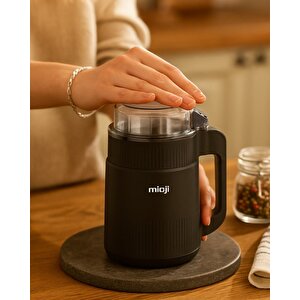 Mio Cg34 500w Paslanmaz Çelik Bıçak Kompakt Baharat Ve Kahve Öğütücü Siyah