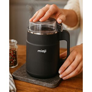 Mio Cg34 500w Paslanmaz Çelik Bıçak Kompakt Baharat Ve Kahve Öğütücü Siyah