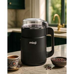 Mioji Mio Cg34 500w Paslanmaz Çelik Bıçak Kompakt Baharat Ve Kahve Öğütücü Siyah