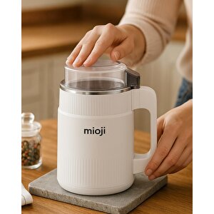 Mioji Mio Cg34 500w Paslanmaz Çelik Bıçak Kompakt Baharat Ve Kahve Öğütücü Beyaz