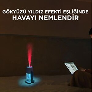 Mioji Mio Ah8 Rgb 280ml Hava Nemlendirici Pembe