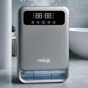 Mioji Mio 30nec Pro 3.8 Litre Çift Göstergeli Nem Alma Ve İyon Hava Temizleme Cihazı - Silver