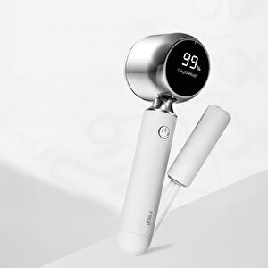 Mio Lr6 Dijital Gösterge 800mah Kablosuz Tüy Tiftik Makinesi - Beyaz