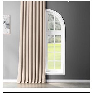 1. Kalite Kum Beji (531) Blackout (karartma) Pilesiz Güneşlik 300x220 cm