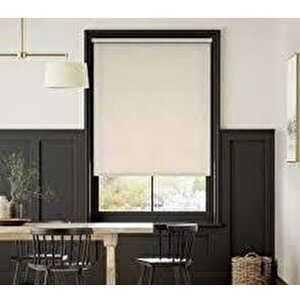 Stor Perde Krem  Blackout (karartma) 150x180 cm