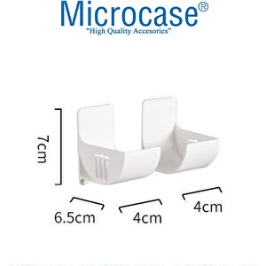 Sert Abs Plastik Çok Amaçlı Mutfak Çöp Poşeti Rulo Streç Aluminyum Folyo Tutucu Organizer Set 1 Adet - Al4989