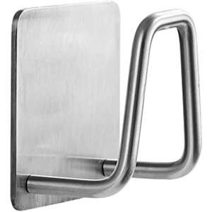Güçlü Yapışkanlı Metal Banyo Mutfak Eşya Havlu Vb Ürün Askılığı Al4467 - 1  Adet Gümüş