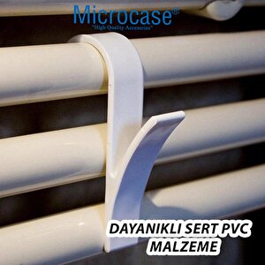 Microcase Kalorifer  Radyatör Peteğinden  Havlu Bornoz Kurutma Askılığı -al4955 4 Adet