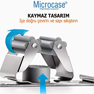 Microcase 2in1  Yapışkanlı Duvara Monte Mop Ve Havlu Eşya Tutucu Askılık-al4800