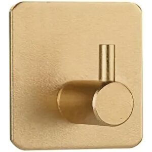 Microcase Yapışkanlı Metal Banyo Mutfak Eşya Havlu Vb. Ürün Askılığı Siyah  -al4619  1 Adet