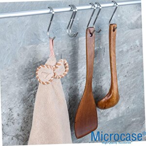Microcase   Paslanmaz Çelik Metal Banyo Duşakabin Mutfak Vb Alanlar Için Askılık L Model -al4839  1 Adet